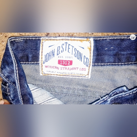John B. Stetson Trade Co. Mark Work Pants 1312 Redline Selvedge Jeans 35x32 - Picture 5 of 9